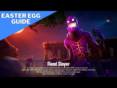 Fiend Slayer LTM Fortnite Creative Walkthrough by TonyQuest (Spazy64)