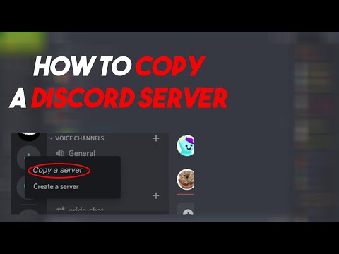 How To COPY A Discord Server #Shorts