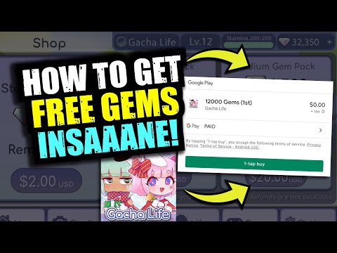 Gacha Life Tutorial: INSANE METHOD to Get FREE GEMS in Gacha Life
