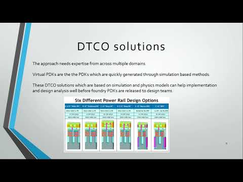 Design Technology Co-optimization (DTCO) | VLSI