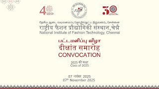 NIFT Chennai Convocation 2025