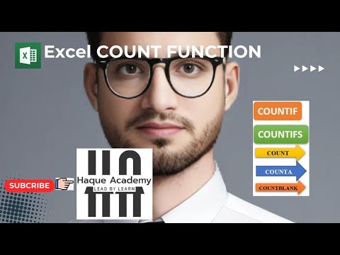 COUNT, COUNTA, COUNTIF, COUNTIFS, COUNTBLANK