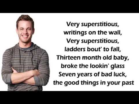 Clark Beckham - Superstition Lyrics (American Idol Top 7 Recordings)