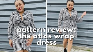 Pattern Review: the Atlas Wrap Dress by Sewing Masin