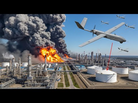 Ukrainian Drones STRIKE Russian Oil Refinery What Happens ...