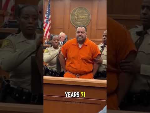 Inmate Steps Forward Threateningly After 71 Years — Deputies React Fast! #court #crime #police