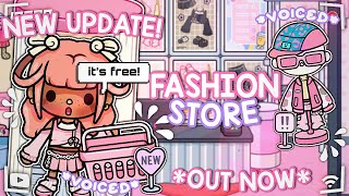 *NEW* FREE TOCA UPDATE (FASHION SHOP!) 🛍️🙈💘| *VOICED 🔊* | Toca Life World 🌍 | Toca Lani 🌺
