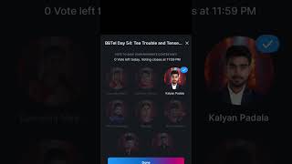 my vote #kalyanpadala#bigboss#bb9telugu#bigbosswinner#voting#votingpower#savehim#2025#like#share