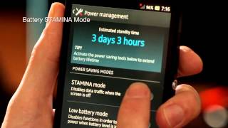 Xperia ZL: Intelligent Battery Life Management