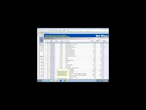 How to use the Hard Dollar Bid Wizard for DOT (Department of Transportation) projects