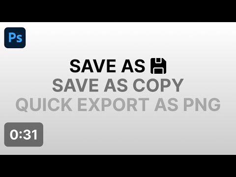 THE BEST WAY TO SAVE FILES IN PHOTOSHOP 2025