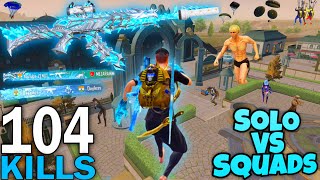 PRO PLAYER LOBBY!!😱THE PRO ENEMIES RUSHED ME IN SOLO VS SQUAD! - Pubg Mobile BGMI