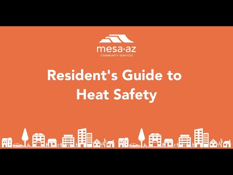 Resident's Guide to Heat Safety