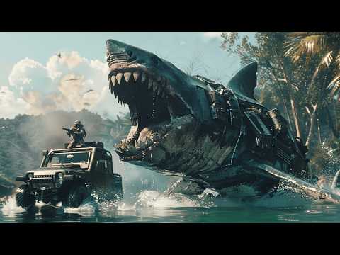 Geneticists Created A Killer Shark That Devours Everything In Its Path! Action Horror Movie English