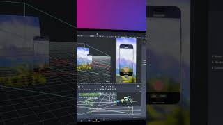 Clean Glassy Phone UI Motion Graphic in Davinci Resolve 🔥 #davinciresolve   #motiongraphics