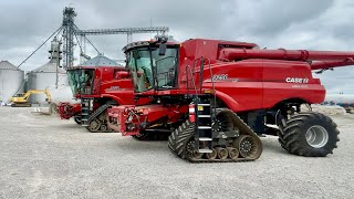 New 300,000 Bu Grain Bin Is going up as Harvest Approaches & I Built a Barn. 