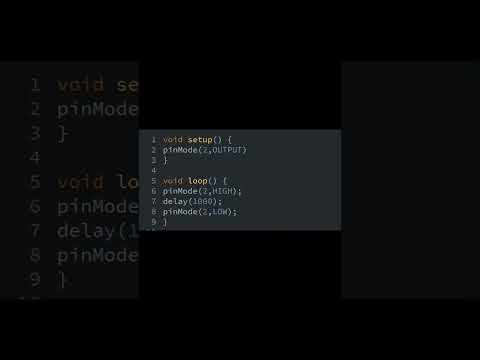 code for led blink