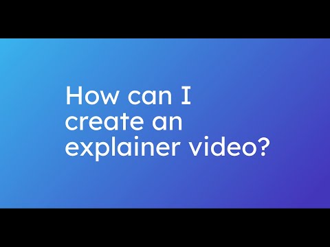 How can I create an explainer video on invideo AI?