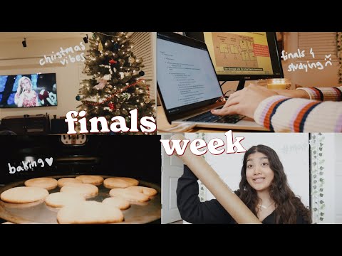 ucsc college finals week vlog (cog sci, studying & mapiful)