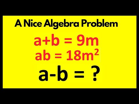 বীজগণিতের মান নির্ণয় কর | A Nice Algebra Problem #tutorial #coaching #math #গণিত