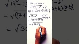 how to solve? #shorts #shortcutmath #viralvideo #mathematics #mathstricks #mathstricks #maths