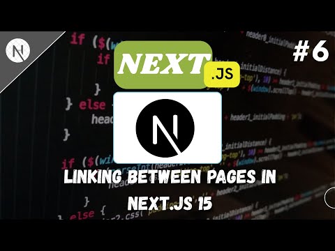 Next.js Tutorial 2025 #006 | Linking Between Pages with next/link in Nextjs Explained for Beginners