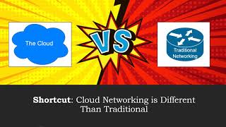 Shortcut: Traditional vs Cloud Networking