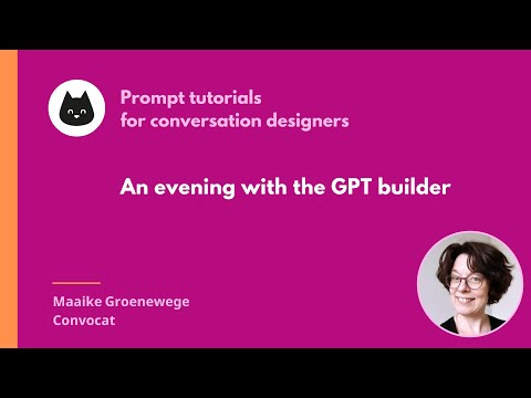 An evening with the GPT builder