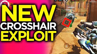 Pro's Abusing New Crosshair Exploit Increasing Projectile Size in OWCS- Overwatch 2