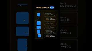 Hover Effect in CSS #css #coding