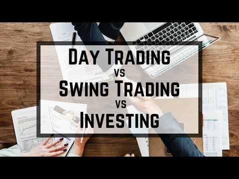 Swing Trading vs Day Trading vs Investing - What's Best For You?