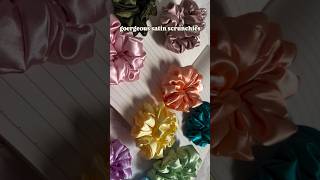 Best Satin Scrunchies for all Hair types 🎀✨#scrunchies #scrunchiesindia  #musthaveaccessories #satin