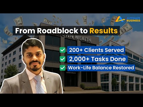 How a Wealth Management Expert Manages 200+ Clients Without Stress!
