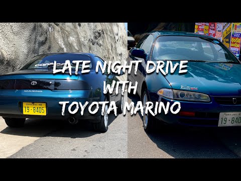 Late night drive in Toyota Marino