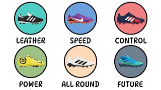 Every Football Boot Explained Like You’re 10