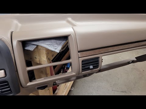 Leather wrapped dashboard!