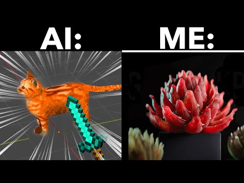 I used AI to make Blender tutorials