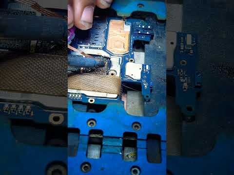 Mi10T CPU Reball Procecing💯No Service Problem solution 📵 #cellphonerepair#bhaibhaitelecom46