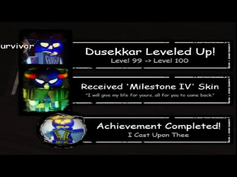 GETTING LEVEL 100 DUSEKKAR (Forsaken)