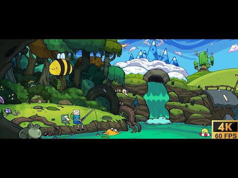 "Adventure Time | 1 Hour 4K 60FPS Epic Adventure!"