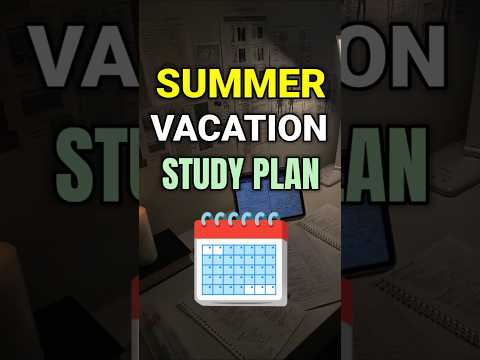 Summer vacation study time table class 11th/12th | #shorts #short