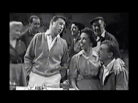 Carol Burnett, Steve Lawrence and Dan Dailey sing "The Bullfrog Patrol" - 1957