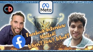 Meta Interview Experience | Facebook Interview Nailed  🔥🔥🔥 | Fb 💚| Everything you need for fb🙇🏼‍♂️