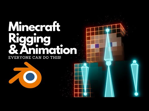 How To Rig Your Minecraft Characters In Blender In 12 Minutes! | MTR Animation