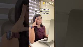 Deadline aa gaya? #OfficeHumor #CorporateLife #TeamWorkDrama #DeadlineStress #ClientDeliverables