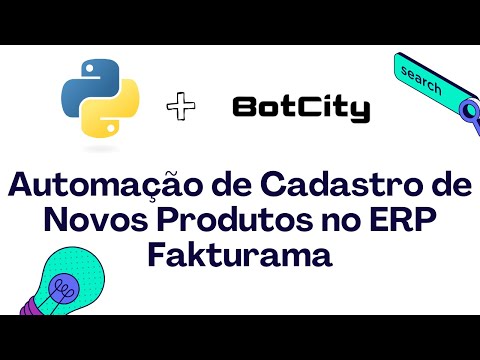 Automação de Cadastro de Novos Produtos no ERP Fakturama com BotCity