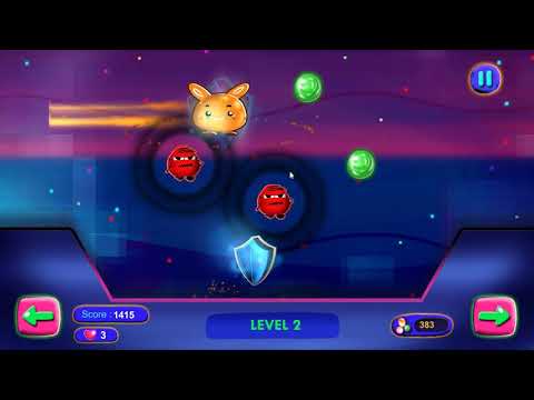 CatchyGem 2D Indie Game video - Shield Power up