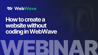 How to create a website without coding - basics.
