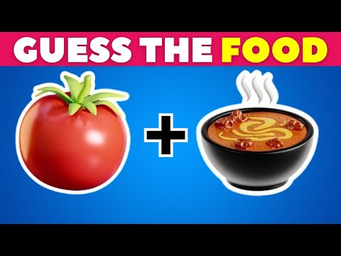 Guess The Food By Emoji | FOOD & DRINK Edition 🍕🥤 | Emoji Quiz 2025