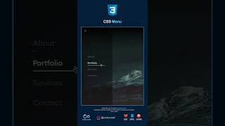 Smooth & Stylish CSS Menu! 🔥